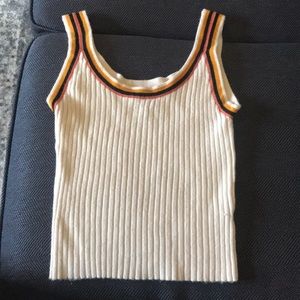 Knit tank top